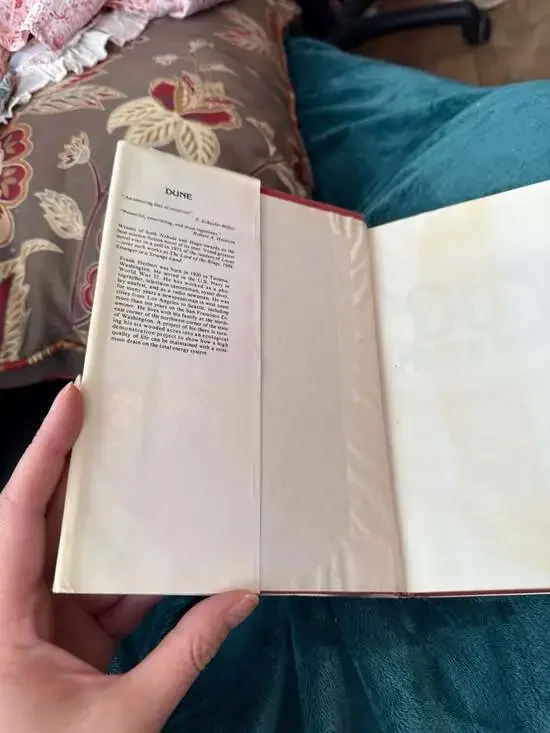 Dune by Frank Herbert 1978 Taiwan Pirated Edition Hardcover with Dust Jacket - Picture 2 of 3